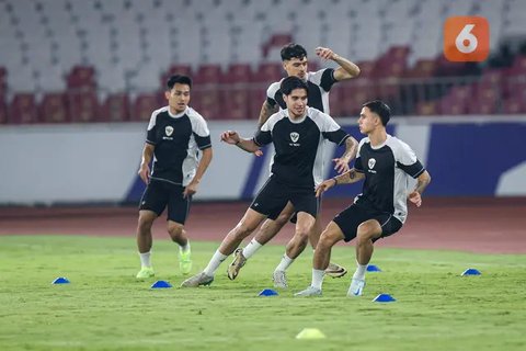 FOTO: Mengintip Persiapan Terakhir Timnas Indonesia Sebelum Hadapi Jepang di Kualifikasi Piala Dunia 2026