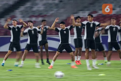 FOTO: Mengintip Persiapan Terakhir Timnas Indonesia Sebelum Hadapi Jepang di Kualifikasi Piala Dunia 2026