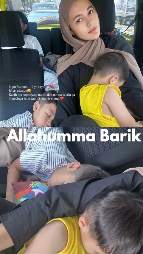 Pesan Mengharukan Paula Verhoeven untuk Anaknya Tiger dan Kenzo: Mama Kangen Sekali, Allah Tidak Tidur