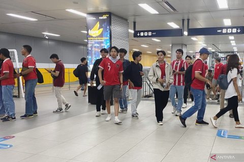 Takut Tiket Timnas Indonesia 'Sudah Terpakai' Karena Scan Barcode Saat Naik MRT Gratis? Begini Penjelasan dari MRT Jakarta