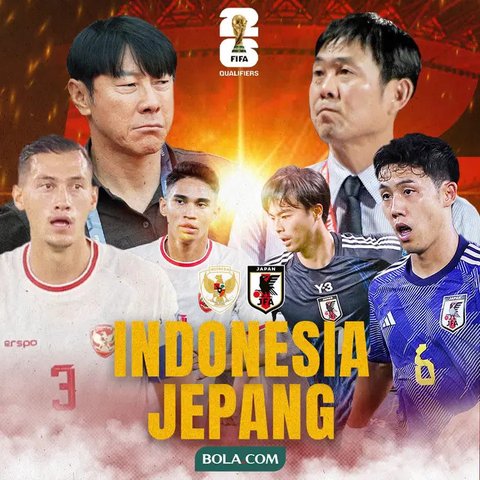 Timnas Indonesia Sempat Memberikan Perlawanan, Sebelum Tertinggal 2 Gol dari Jepang di Babak Pertama