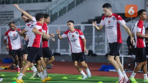 FOTO: Ekspresi Eliano Reijnders Tetap Ikut Latihan Timnas Indonesia Meski Dua Kali Dicoret Shin Tae-yong