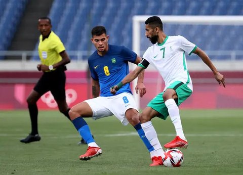 Jelang Lawan Timnas Indonesia, Arab Saudi Fokus Latihan Umpan Silang dan Shooting ke Gawang