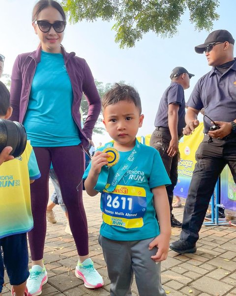 Momen Rayyanza 'Cipung' Rajin Ikut Maraton, Menggemaskan Sampai Dijuluki Balita Paling Produktif