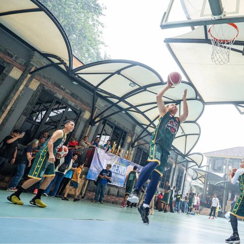 Panglima TNI Mendadak jadi Anak Basket, Lincah Lempar Bola ke Ring Sampai jadi Sorotan