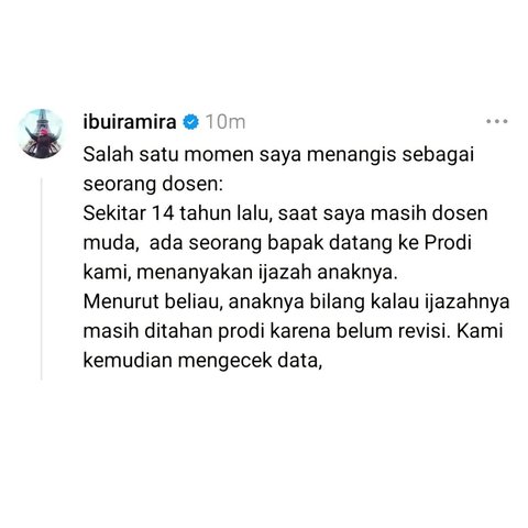 Kisah Sedih Seorang Bapak Dibohongi Putrinya, Ngaku Ijazah Ditahan Ternyata Tak Pernah Kuliah dan Bayaran