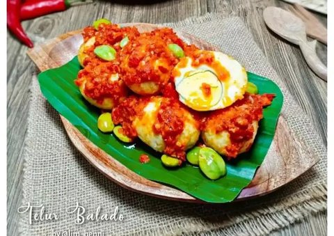 Resep Balado Telur Pedas yang Lezat, Hidangan Sederhana Bisa Bikin Nafsu Makan