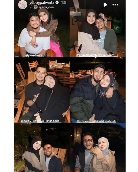 8 Foto Geng Artis Irish Bella Berpiknik di Bandung, Menghabiskan Momen Romantis Bersama Pasangan