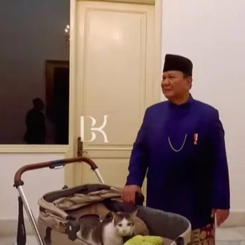 Potret Mesra Prabowo Gendong Bobby Kertanegara di Istana, Sikap Manjanya ke Presiden Ramai Disorot