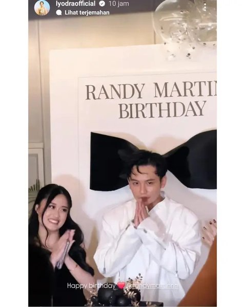 7 Foto Lyodra di Ulang Tahun ke-26 Randy Martin, Banyak yang Berasumsi Mereka Pacaran