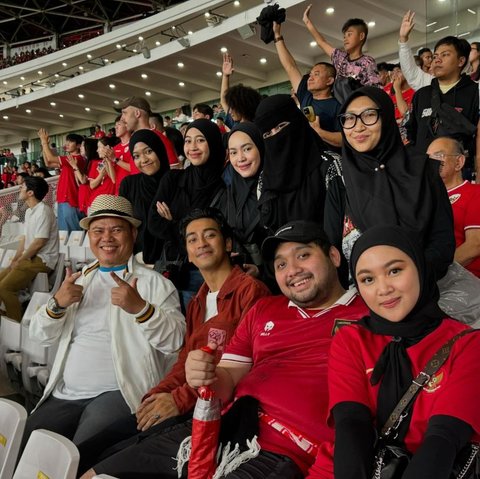 Deretan Artis Indonesia Seru-seruan Nonton Timnas Vs Arab Saudi Langsung di GBK, Ada Lesti Kejora dan Ibnu Jamil