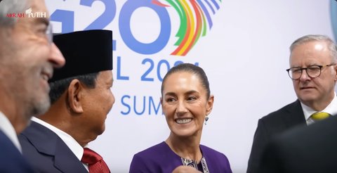 Kepalkan Tangan Prabowo Teriak 'Viva Zapata' Depan Sosok Cantik Presiden Wanita Pertama Meksiko, Apa Artinya?