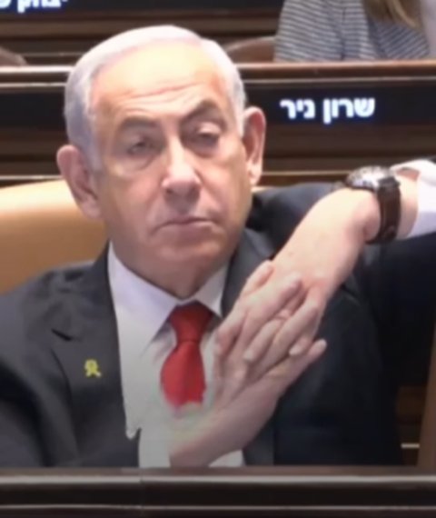 Benjamin Netanyahu Disebut Pembunuh Berantai di Sidang Parlemen, Ekspresi Wajahnya Menakutkan Jadi Sorotan