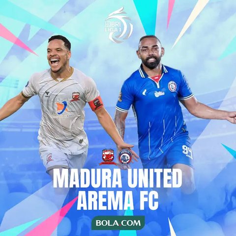 BRI Liga 1: Prediksi Madura United Vs Arema FC