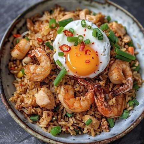 Cara Masak Nasi Goreng Menggunakan Berbagai Kreasi Bumbu Hingga Topping, Dijamin Enak