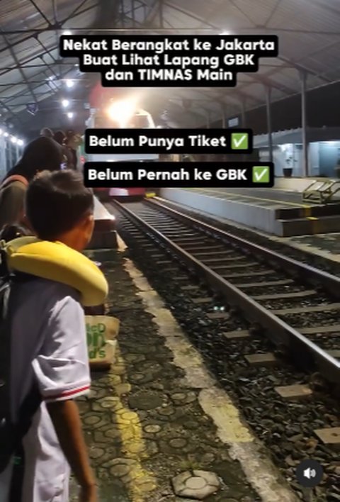 Kisah Ayah & Anak Gagal Nonton Timnas Walau Sudah Nekat ke Jakarta Meski Tak Punya Tiket, Pelajaran di Baliknya Luar Biasa