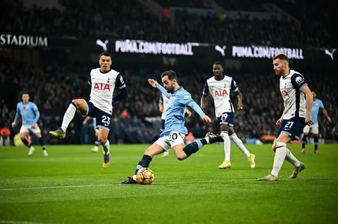 Hasil Liga Inggris: The Lilywhites Pesta Gol, Manchester City Kalah Telak 4-0 dari Tottenham