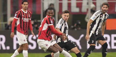 Hasil Lengkap Liga Italia Tadi Malam: AC Milan Vs Juventus Tanpa Gol, Inter Milan Bantai Hellas Verona 5-0