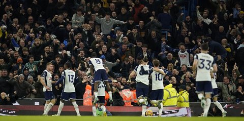 Ini 5 Pelajaran Kekalahan 0-4 Manchester City dari Tottenham