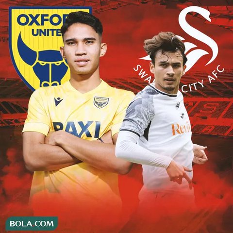 Oxford United Kalah 6-2 dari Middlesbrough, Marselino Masih Duduk di Bangku Cadangan dan Belum Dimainkan