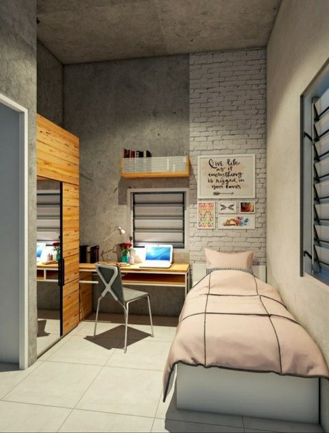 Tak Perlu Banyak Modal, Ini 6 Desain Kamar Kos Minimalis yang Bikin Betah Nugas dan Santai