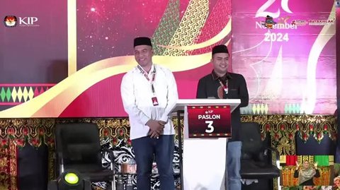 Debat Pilkada Aceh Tenggara 2024: Paslon Saling Dukung, Tak Ada Pertanyaan karena Masih Saudara