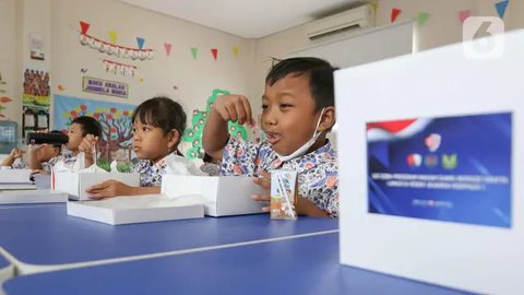 FOTO: Dukung Program Prabowo, Lanud Halim Perdanakusuma Uji Coba Makan Bergizi Gratis