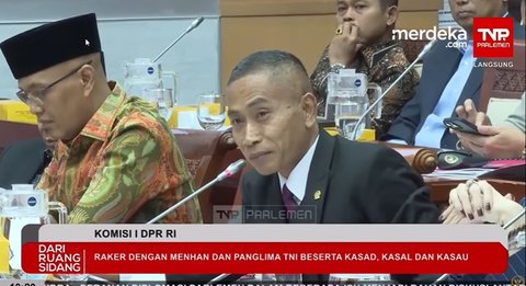 Sosok DPR Yoyok Pensiunan Mayor TNI Bicara Lantang Depan Panglima TNI Banyak Jenderal Nganggur