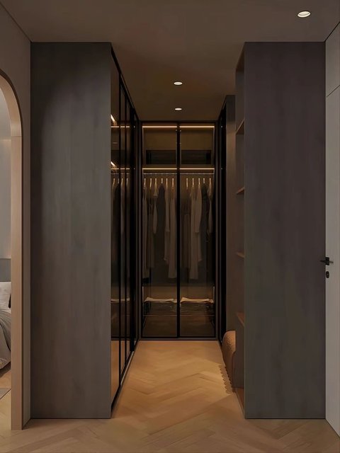 5 Desain Walking Closet Rumah Tipe 36 yang Bikin Rumah Lebih Stylish dan Fungsional, Bikin Rumah jadi Lebih Estetik