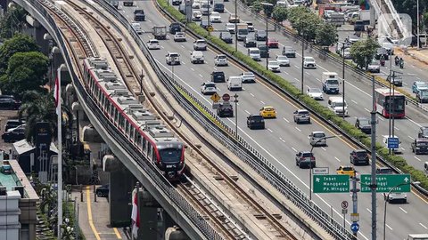 FOTO: LRT Jabodebek Berikan Promo Spesial Pilkada Serentak 2024, Segini Tarifnya