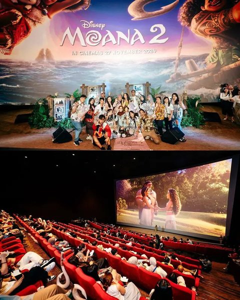 6 Potret Cantik Lyodra Ginting Hadiri Premiere Film Moana 2 Ditemani Randy Martin, Resmi Go Public?