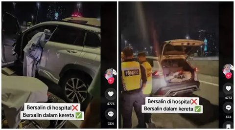 Kisah Ibu Hamil Kontraksi lalu Melahirkan di Mobil, Tempat Lahir Anak di Akta Kelahiran jadi Sorotan