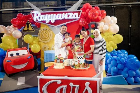 6 Potret Rayyanza Cipung Rayakan Ultah ke-3, Raffi Ahmad dan Nagita Slavina Lantun 5 Doa Indah