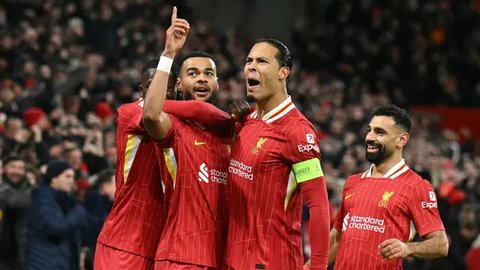 FOTO: Momen Real Madrid Keok Lagi di Liga Champions, Kali Ini Dibantai Liverpool 2-0