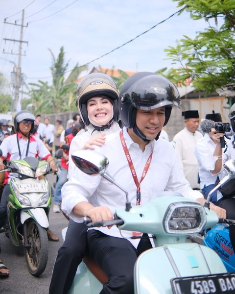 Potret Arumi Bachsin Dukung Emil Dardak di Pilkada Jatim 2024, Sikap Pasutri Selalu Romantis Buat Netizen Iri