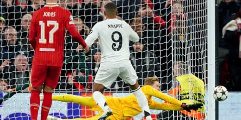 Kata Kiper Liverpool usai Berhasil Gagalkan Penalti Mbappe dalam Laga Lawan Real Madrid di Liga Champions