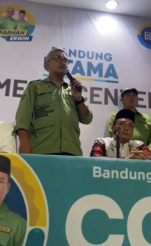 Farhan Beberkan Peran Besar Pendukungnya Usai Unggul Versi Quick Count Wali Kota Bandung