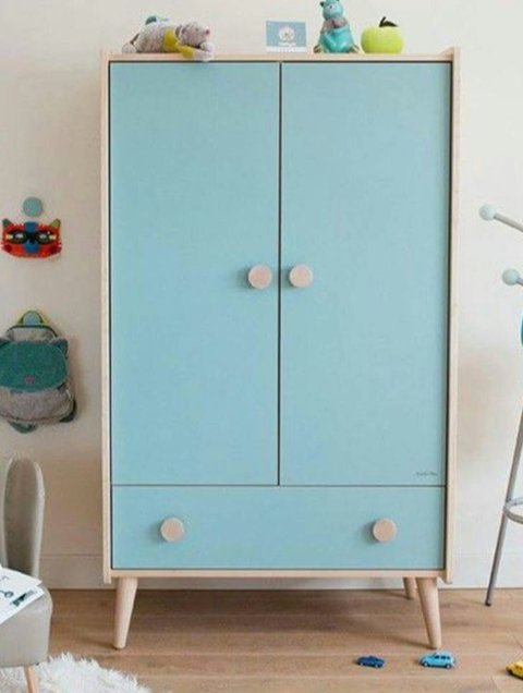 7 Desain Lemari Baju Anak Minimalis, Minimalis, Elegan dan Aman untuk Kamar Si Kecil