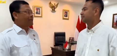 Raffi Ahmad Review Kantor Utusan Khusus Presiden, Ini Ruang Kerjanya Bernuansa Putih 'Cukup Besar ya’