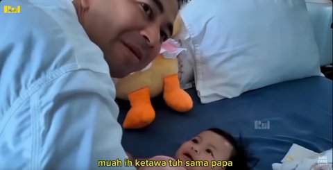 Momen Raffi Ahmad Pamit Kerja Jadi Utusan Khusus Presiden Cium Kening Nagita dan Gendong Cipung