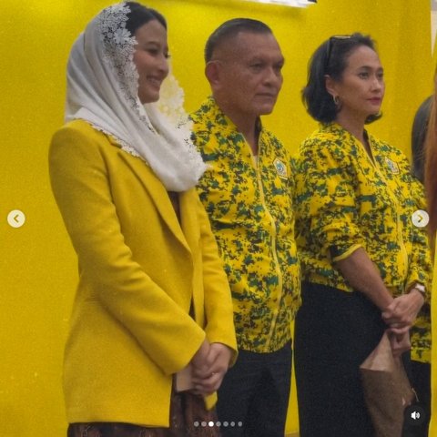 Wajah Semringah Wakil Menteri Cantik, Setelah 6 Tahun Kini Dapat Posisi Penting di Partai 'Beringin'