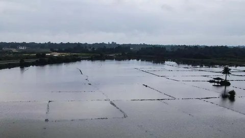 FOTO: Kondisi Banjir Parah Landa Malaysia, Ratusan Ribu Orang Mengungsi