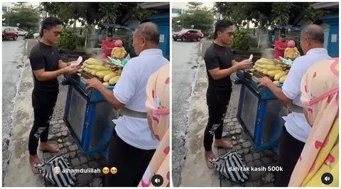 Video Hina Penjual Es Teh Viral, Gus Miftah Unggah Foto Borong Jajanan Pedagang Kaki Lima, Netizen Langsung Sebut Pencitraan