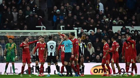 FOTO: Drama 6 Gol, Duel Sengit Newcastle United vs Liverpool Berakhir Tanpa Pemenang