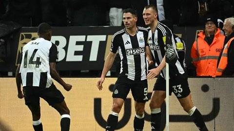 FOTO: Drama 6 Gol, Duel Sengit Newcastle United vs Liverpool Berakhir Tanpa Pemenang