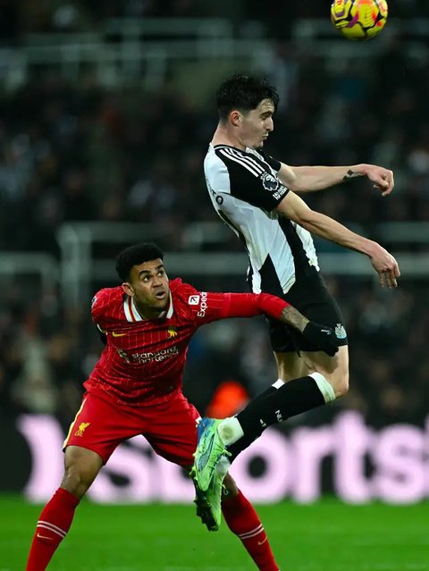 FOTO: Drama 6 Gol, Duel Sengit Newcastle United vs Liverpool Berakhir Tanpa Pemenang