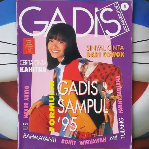 Cantik Sejak Remaja, 6 Potret Lawas Ersa Mayori Juara 1 GADIS Sampul 1993