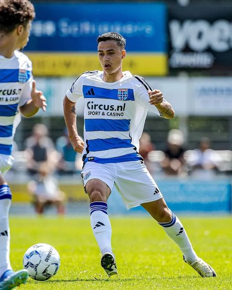 Eliano Reijnders Perpanjang Kontrak dengan Klub Liga Belanda, PEC Zwolle hingga 2027