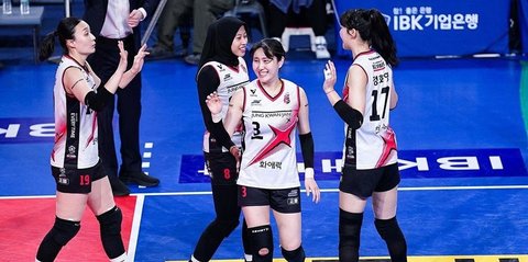 Duet Megawati dan Bukilic Kembali Bawa Red Sparks Kalahkan HI Pass di Korean V League