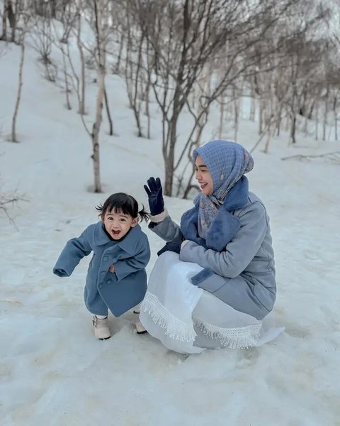 Ria Ricis Berencana Menambah Anak, Berikut 7 Foto saat Merawat Moana Sendirian